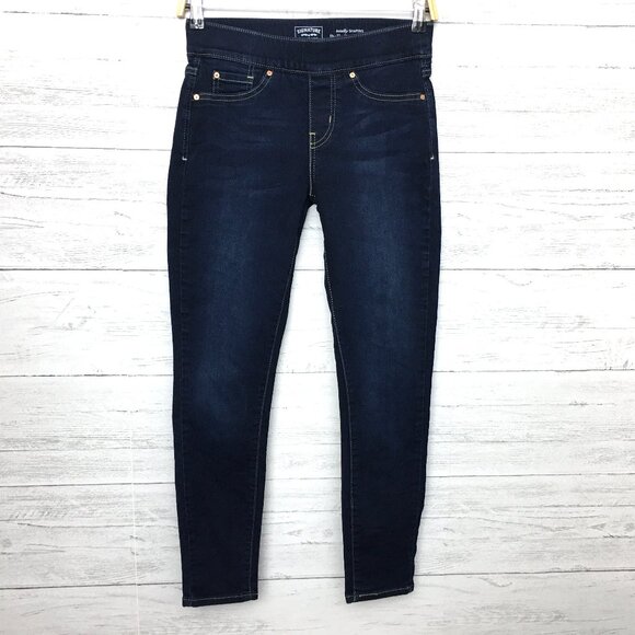 Levi's Women's Jeans Pull On Skinny Totally Shaping Stretch Dark Size 26 x 27 - Picture 1 of 10